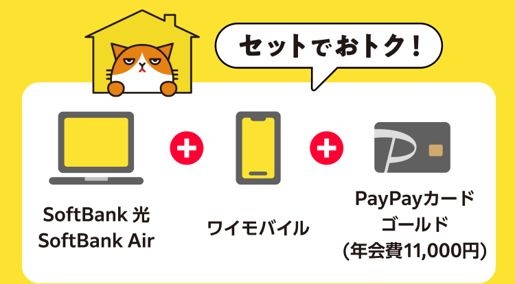 Yahoo!モバイル - ワイモバイルはおうち割が超おトク